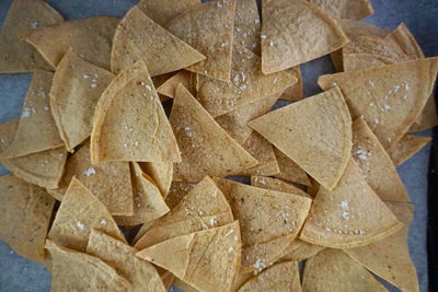 10 Minute Meals: The Healthiest &amp; Easiest Oil Free Tortilla Chips