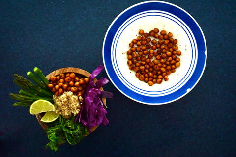 Crispy Curried Chickpeas