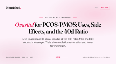 Ovasitol for PCOS/PMOS: Uses, Side Effects, and the 40:1 Ratio
