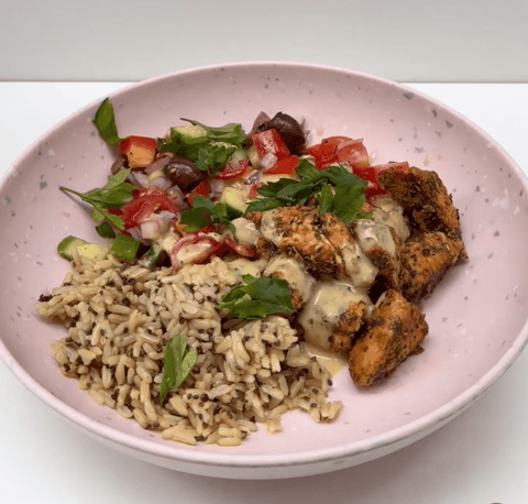 PCOS-Friendly Mediterranean Bowl