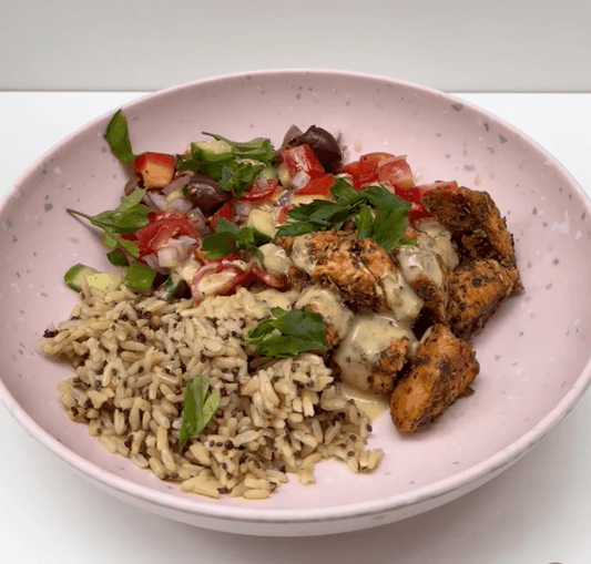 PCOS-Friendly Mediterranean Bowl - Nourished Natural Health