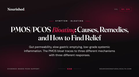 PMOS/PCOS Bloating: Causes, Remedies, and How to Find Relief