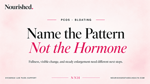 PMOS/PCOS Bloating: Read the Pattern and Choose the Next Step