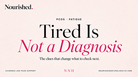 PMOS/PCOS Fatigue: Why You Feel Tired and What to Check