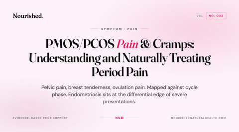PMOS/PCOS Pain & Cramps: Understanding and Naturally Treating Period Pain