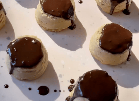 Salted Caramel Latte Freezer Fudge