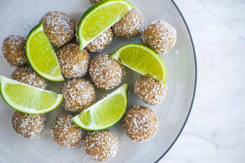 Simple 15 Minute Key Lime Pie Protein Energy Balls