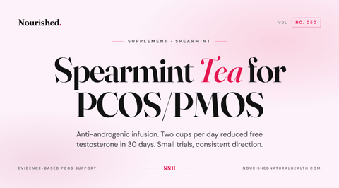 Spearmint Tea for PCOS/PMOS