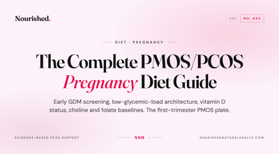 The Complete PMOS/PCOS Pregnancy Diet Guide