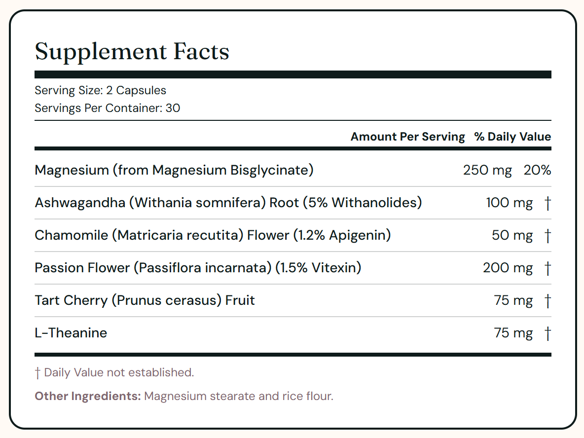 Supplement Facts