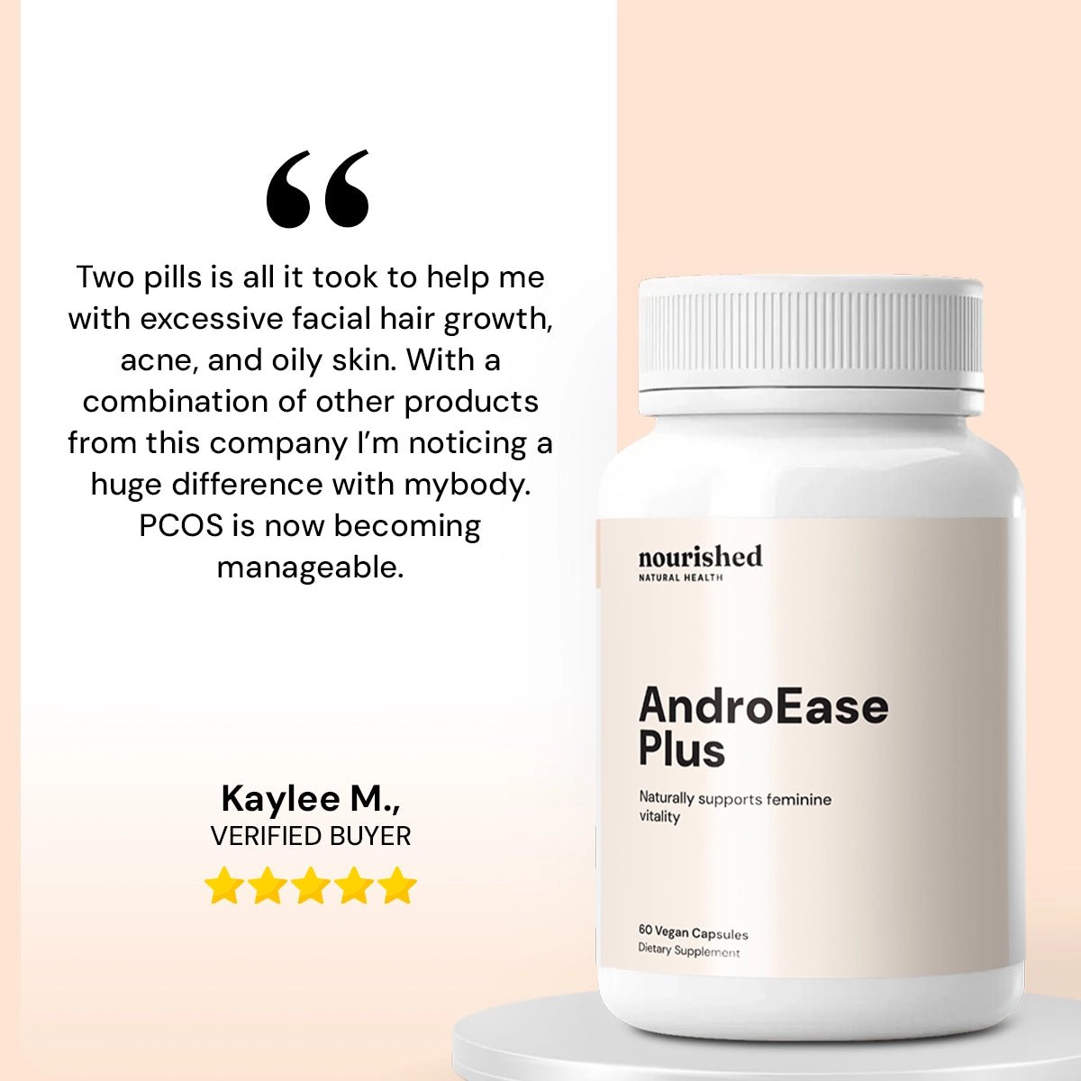 AndroEase Plus - 15% Off First Order - Nourished Natural Health