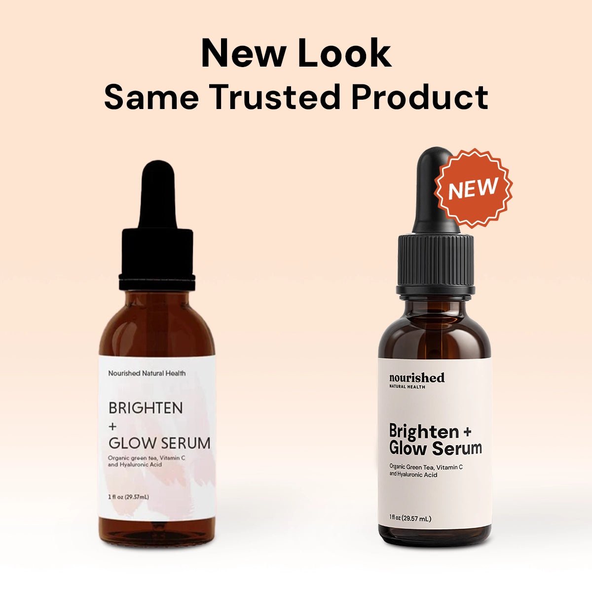 Brighten + Glow Skin Serum - Nourished Natural Health