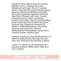 Thumbnail for Brighten + Glow Skin Serum - Green Tea + Vitamin C - Nourished Natural Health