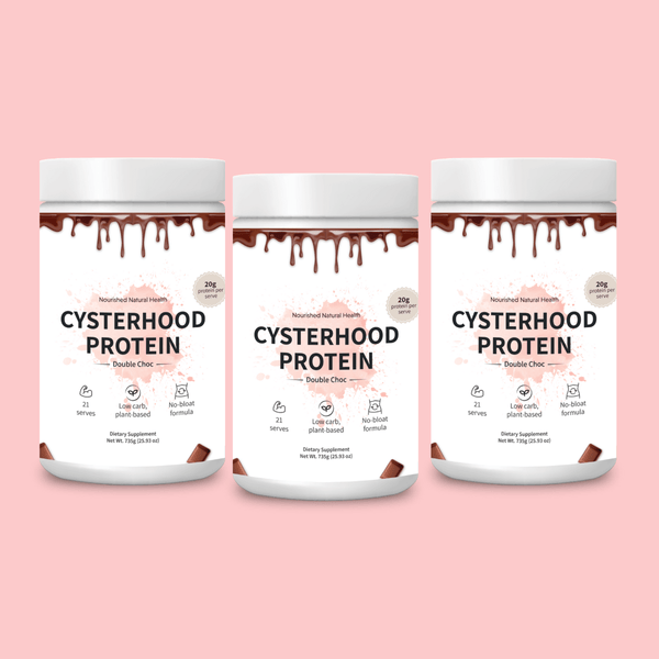 Cysterhood Protein (Double Choc) - Nourished Natural Health