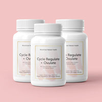 Thumbnail for Nourished Cycle Regulate + Ovulate - 40:1 Myo+D-Chiro Inositol - Nourished Natural Health