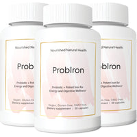 Thumbnail for Nourished ProbIron - Probiotic + Potent Iron for Energy & Digestive Wellness - Nourished Natural Health