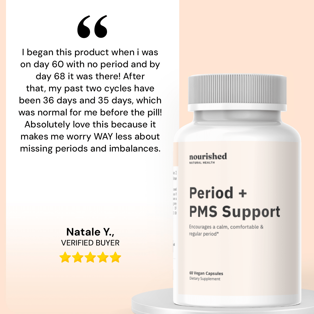 Period + PMS Support - Save 65%+ - Nourished Natural Health