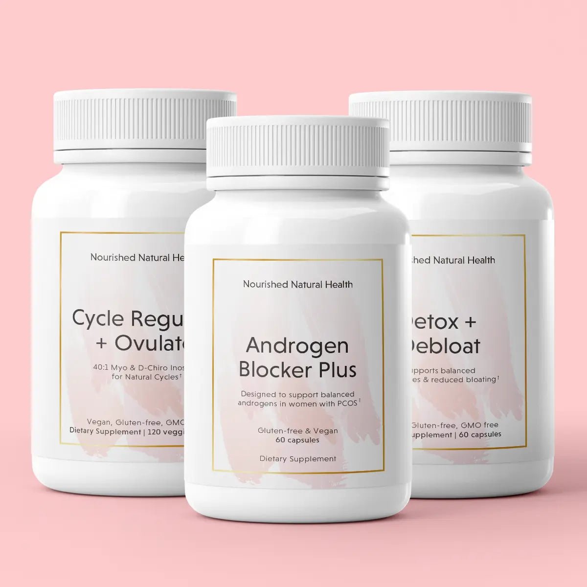 Post - Pill PCOS Bundle+ - 3 Bottle Pack - Bundle & Save - Nourished Natural Health