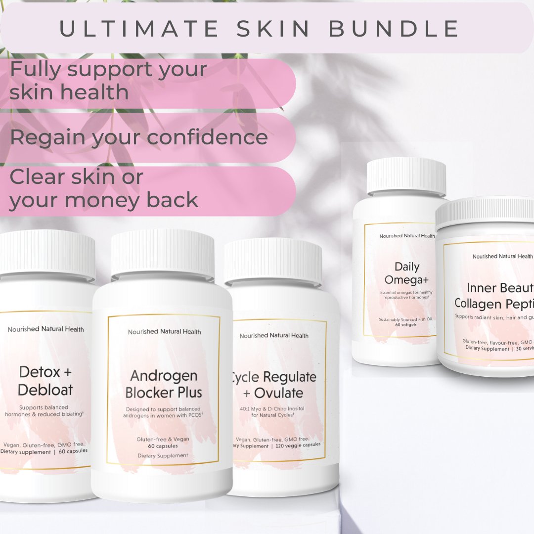 Ultimate Skin Health Bundle For PCOS - Bundle & Save - Nourished Natural Health