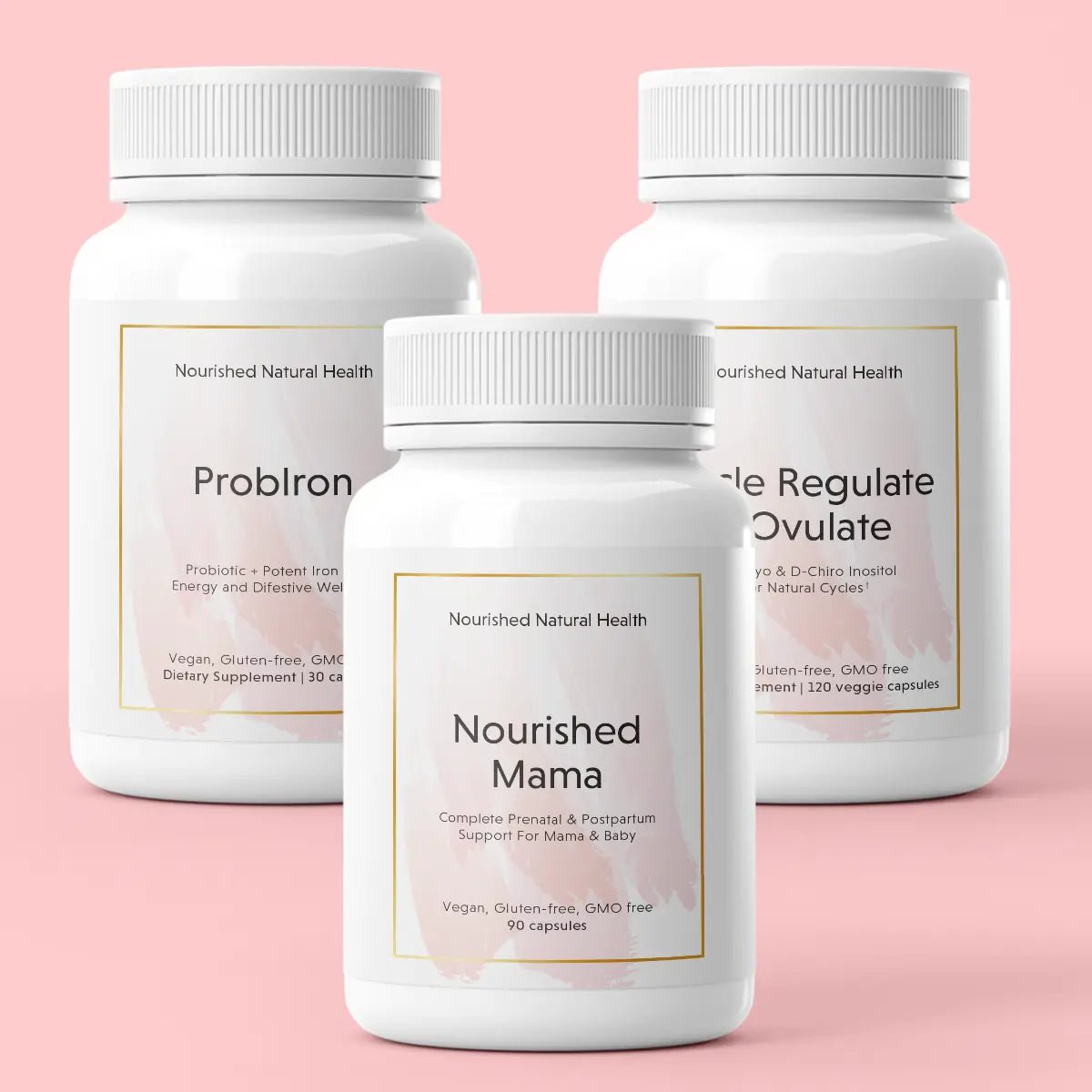 Vegan Pregnancy + Fertility + Postpartum Essentials Bundle - Bundle & Save - Nourished Natural Health