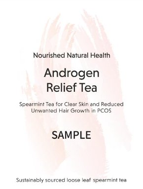Androgen Relief Spearmint Tea Sample - Nourished Natural Health