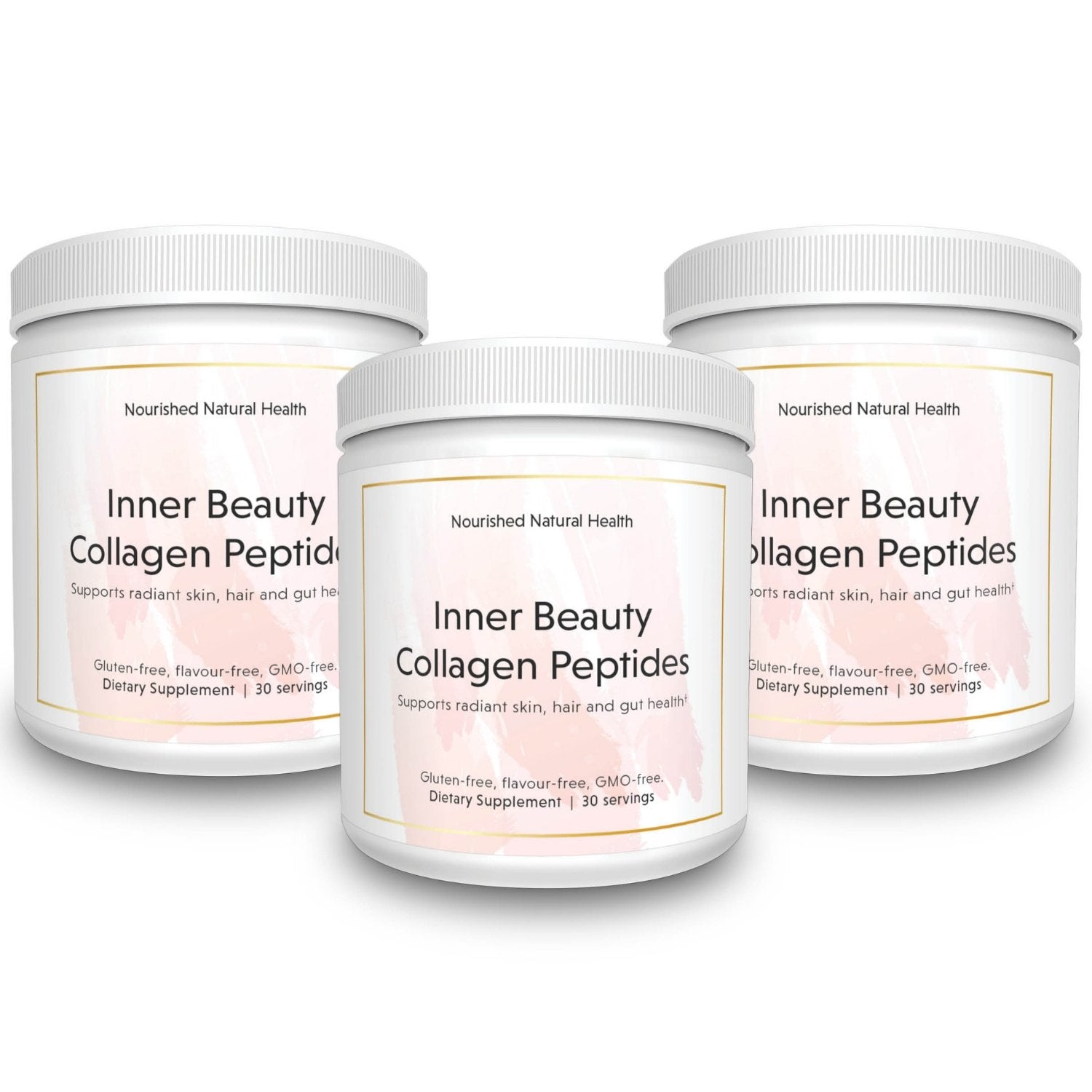 Nourished Inner Beauty Collagen Peptides For PCOS - Nourished Natural Health