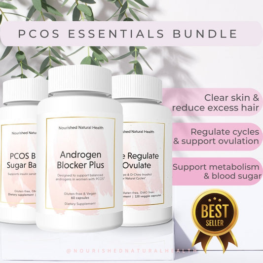 PCOS Essentials Bundle - Best Seller Pack - Bundle & Save 20%+ - Nourished Natural Health