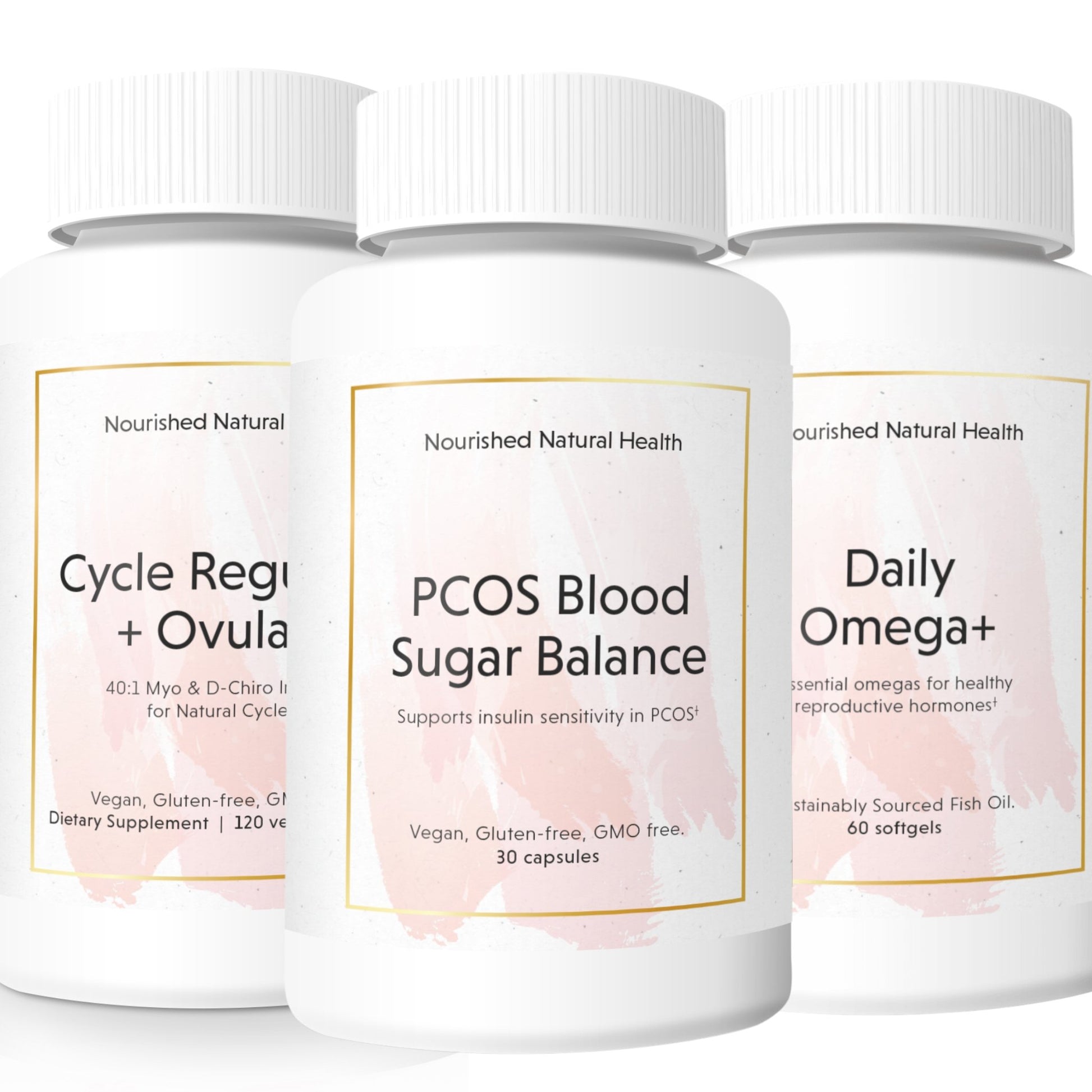 PCOS Healthy Weight & Metabolism Support Bundle - Bundle & Save 20%+ - Nourished Natural Health