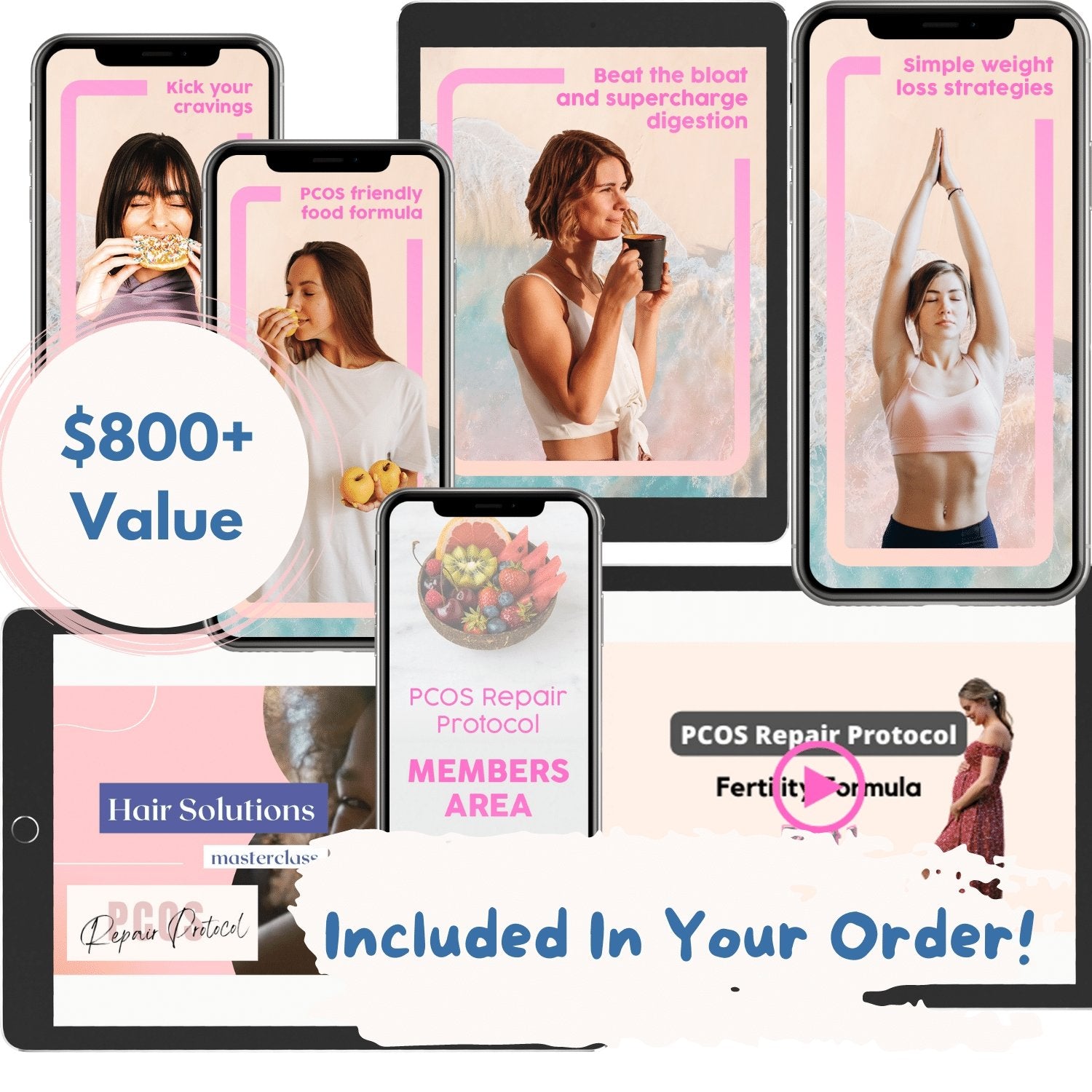 PCOS Repair Protocol Starter Bundle - BLACK FRIDAY SAVE 90% - Nourished Natural Health