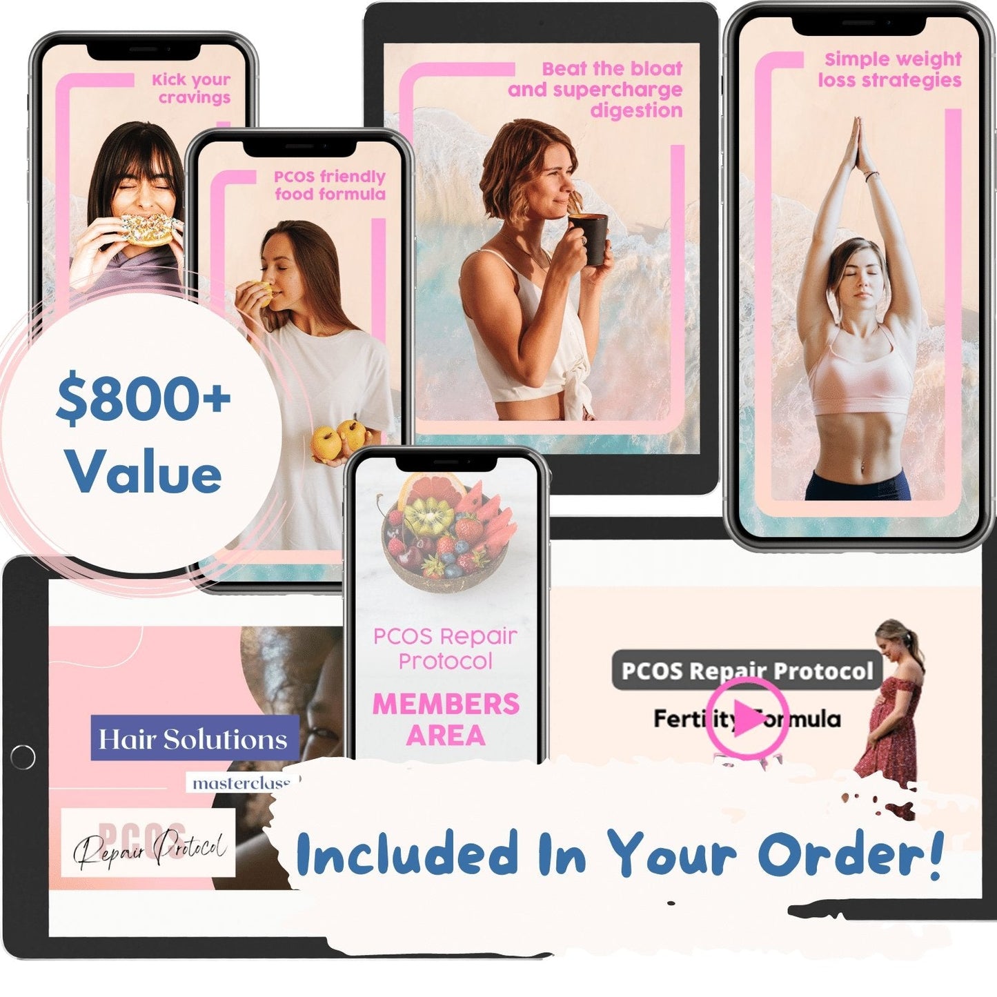 Post-Pill PCOS Bundle+ - 3 Bottle Pack - Save 20%+ - Nourished Natural Health