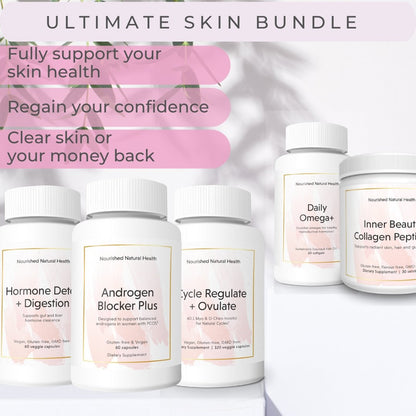 Ultimate Skin Health Bundle For PCOS - Bundle & Save 20%+ - Nourished Natural Health